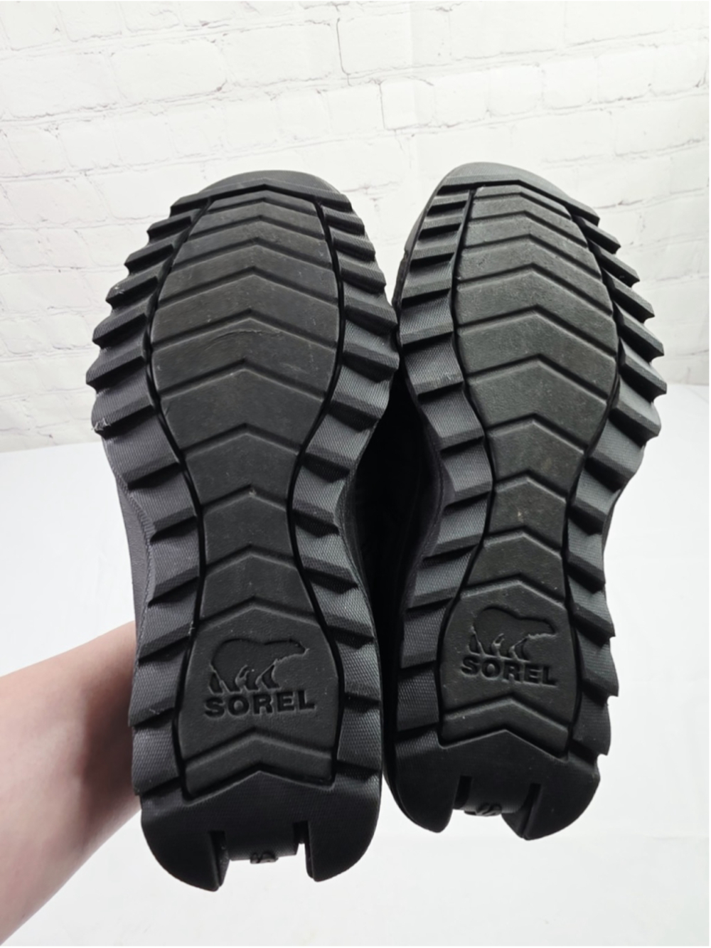Sorel ONA RMX Black Puffy Waterproof Insulated Slip On Shoes Mules Women's 7.5 - Picture 7 of 7
